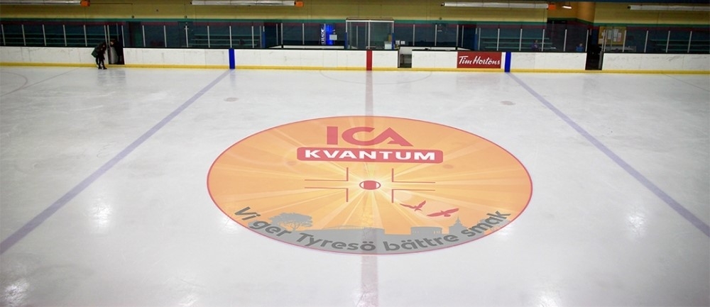 Det perfekte Produktet for å promotere på isflater. Pris droppsone 8,8 meter i diameter.